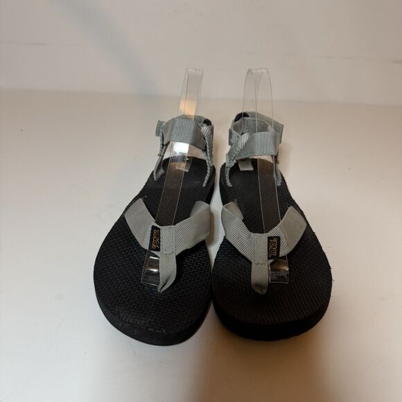 Teva Women's Size 8 Sandals Gray Original Outdoor Adventure Ankle Strap Thong - Picture 6 of 8